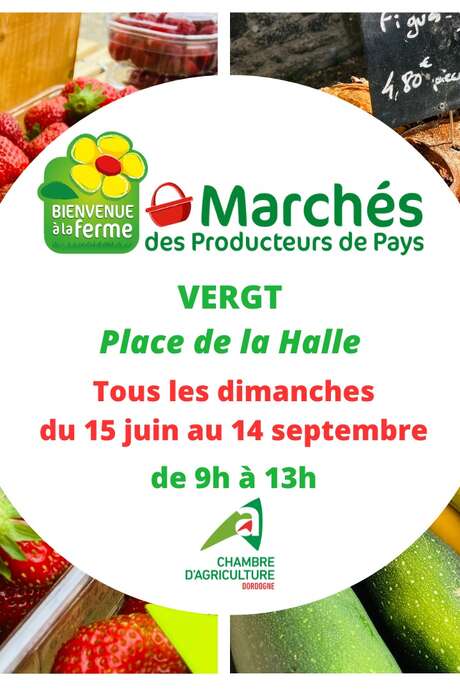 Marché des producteurs de Pays - Vergt - 20.07.2025