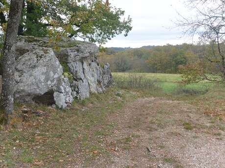 Boucle du Dolmen Blanc - Beaumontois en Périgord (Nojals et Clottes)